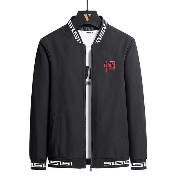 coat for male middle aged busins casual embroidery spring and autumn round neck fashion chine style men's et trend, Black;brown
coat for male middle aged busins casual embroidery spring and autumn round neck fashion chine style men's et trend, Black;brown