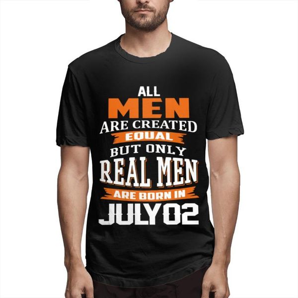 men's t-shirts only real men are on july 02 printed oversized t shirt anime clothes polyester goth tee streetwear, White;black
men's t-shirts only real men are on july 02 printed oversized t shirt anime clothes polyester goth tee streetwear, White;black