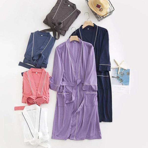 women's sleepwear bathrobe cotton spring autumn knee length three quarter sleeve ladies robes solid pocket with sashes couple, Black;red
women's sleepwear bathrobe cotton spring autumn knee length three quarter sleeve ladies robes solid pocket with sashes couple, Black;red