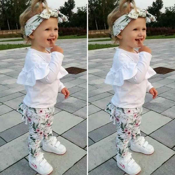 toddler kids baby girl winter clothes ruffle floral pants headband 3pcs outfit set 0 5y, White
toddler kids baby girl winter clothes ruffle floral pants headband 3pcs outfit set 0 5y, White