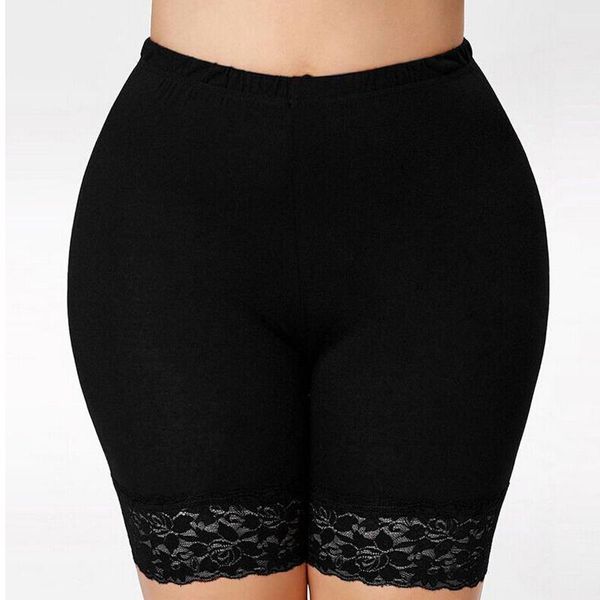 women high waist stretch lace seamless solid color plus size shorts casual skinny soft elastic women's, White;black
women high waist stretch lace seamless solid color plus size shorts casual skinny soft elastic women's, White;black