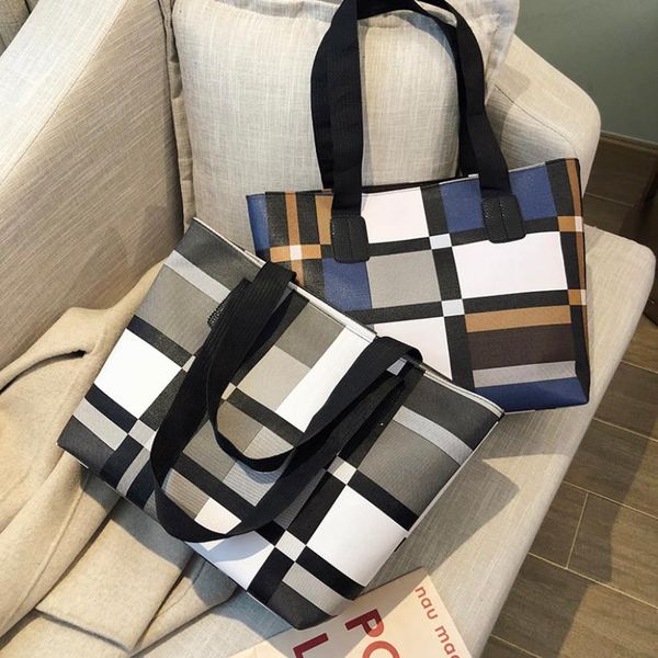 fashion plaid design women's tote bag large capacity casual messenger bag women's pu waterproof leather women's shoulder bag
fashion plaid design women's tote bag large capacity casual messenger bag women's pu waterproof leather women's shoulder bag