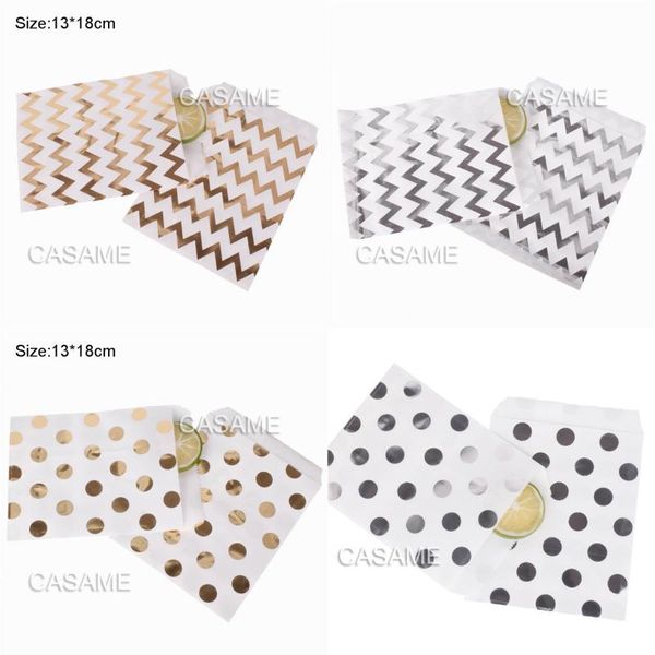 gift wrap 25/50/100pc foiled gold treat candy bag party favor paper bags chevron polka dot stripe craft bakery
gift wrap 25/50/100pc foiled gold treat candy bag party favor paper bags chevron polka dot stripe craft bakery