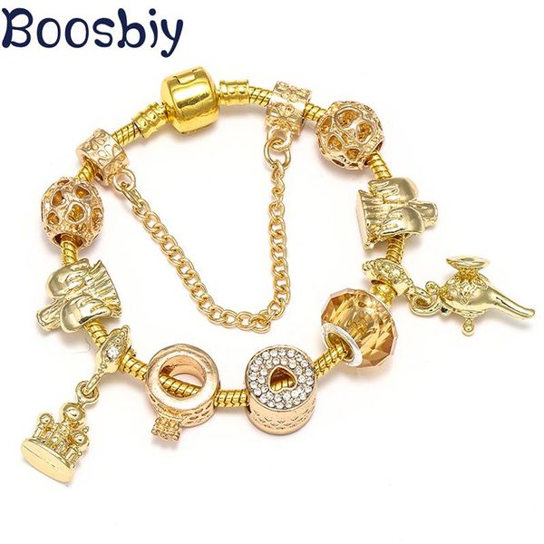 charm bracelets boosbiy 16 styles gold color cartoon bracelet with magic castle pendants diy brand jewelry gift for women, Golden;silver
charm bracelets boosbiy 16 styles gold color cartoon bracelet with magic castle pendants diy brand jewelry gift for women, Golden;silver