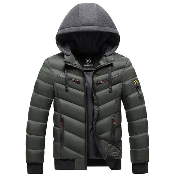 men's hooded et, thick coat, windproof and warm, military uniform, fashion, winter, Black
men's hooded et, thick coat, windproof and warm, military uniform, fashion, winter, Black