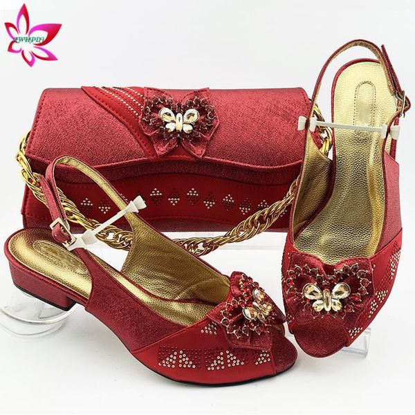 dress shoes red color fashion wedding and bag set latest nigerian style women pumps to match for party, Black
dress shoes red color fashion wedding and bag set latest nigerian style women pumps to match for party, Black