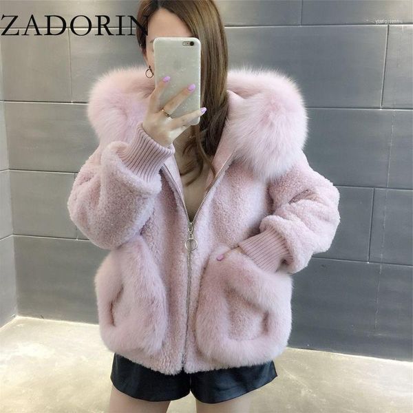 women's fur & faux zadorin teddy coat women lambswool with hooded pockets warm soft zipper oversized jacket female1, Black
women's fur & faux zadorin teddy coat women lambswool with hooded pockets warm soft zipper oversized jacket female1, Black