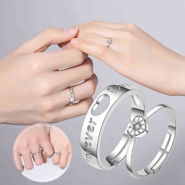 2pcs rings for women men couple ring opening adjustable ring couple ring jewelry anillos mujer g1125, Slivery;golden
2pcs rings for women men couple ring opening adjustable ring couple ring jewelry anillos mujer g1125, Slivery;golden