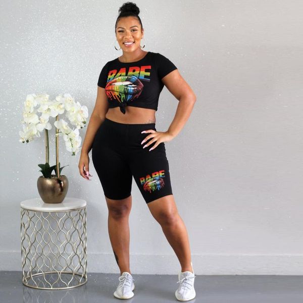 women's tracksuits zaggin 2021 autumn women lip printings 2-piece set casual lady o-neck short sleeve knee-length pant skinny sports s, Gray
women's tracksuits zaggin 2021 autumn women lip printings 2-piece set casual lady o-neck short sleeve knee-length pant skinny sports s, Gray