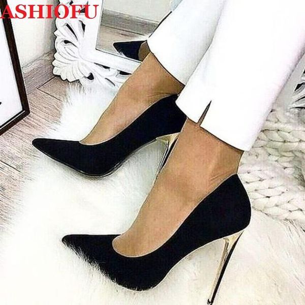 dress shoes ashiofu handmade women high heel pumps office&career party slip-on simple evening fashion court, Black
dress shoes ashiofu handmade women high heel pumps office&career party slip-on simple evening fashion court, Black