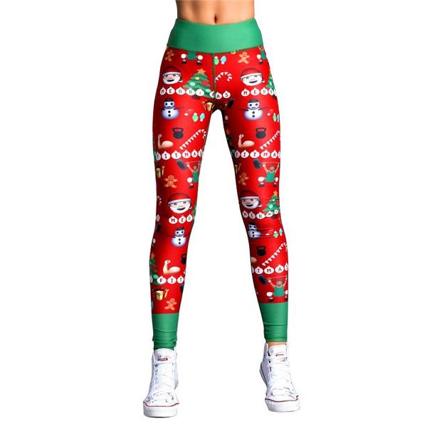 women's leggings 2021 christmas printing pants put hip elastic high waist legging cartoon pattern legins breathable merry sexy, Black
women's leggings 2021 christmas printing pants put hip elastic high waist legging cartoon pattern legins breathable merry sexy, Black