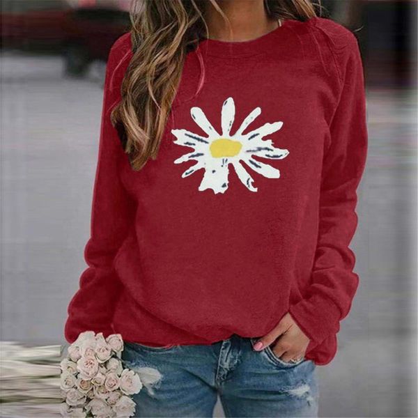 women's hoodies & sweatshirts daisy flower printed sweatshirt plus size women pullover autumn winter long sleeve oversized pull capuche, Black
women's hoodies & sweatshirts daisy flower printed sweatshirt plus size women pullover autumn winter long sleeve oversized pull capuche, Black