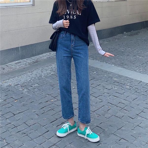 women's jeans wholesale 2021 spring autumn fashion casual denim women pants woman female ol wide leg at0805d, Blue
women's jeans wholesale 2021 spring autumn fashion casual denim women pants woman female ol wide leg at0805d, Blue