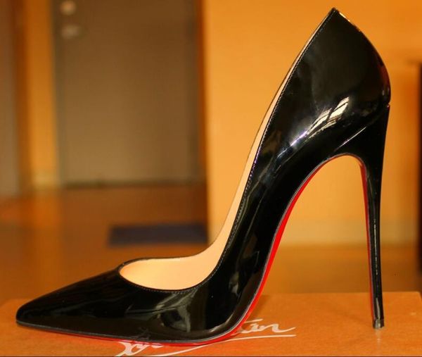 dress shoes designer brand red pumps high heel pointed toe thin 8 12cm luxury paris patent leather women wedding + bag d7bn, Black
dress shoes designer brand red pumps high heel pointed toe thin 8 12cm luxury paris patent leather women wedding + bag d7bn, Black