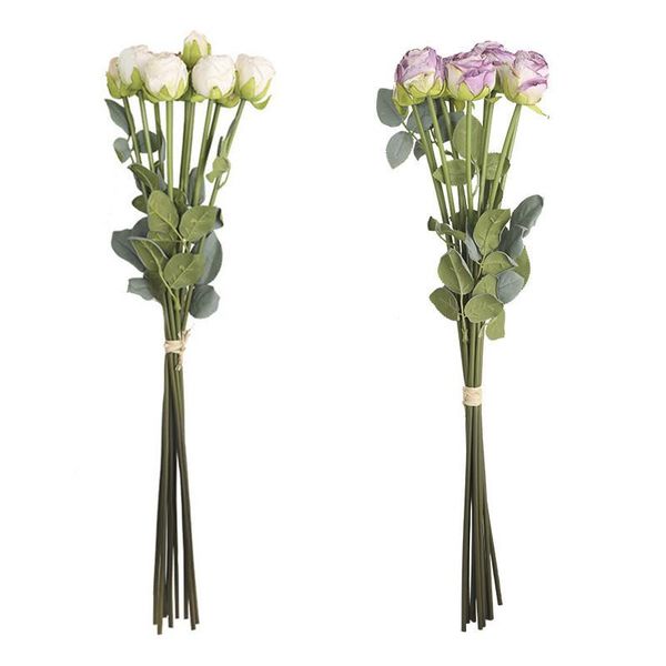 decorative flowers & wreaths 10heads/bunch luxury coked edge roses with leaves artificial flores artificiales bouquet mariage
decorative flowers & wreaths 10heads/bunch luxury coked edge roses with leaves artificial flores artificiales bouquet mariage