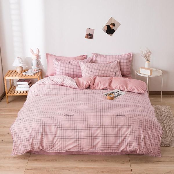 bedding sets selling classic black white pinkgrid set fashion double bed linens cover quilt pillowcase shinging star pattern
bedding sets selling classic black white pinkgrid set fashion double bed linens cover quilt pillowcase shinging star pattern