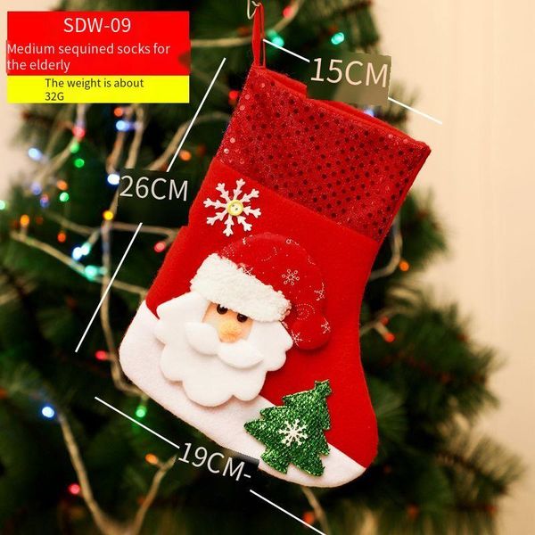 christmas decorations medium santa claus sequins stockings cartoon children's gifts tree pendant
christmas decorations medium santa claus sequins stockings cartoon children's gifts tree pendant