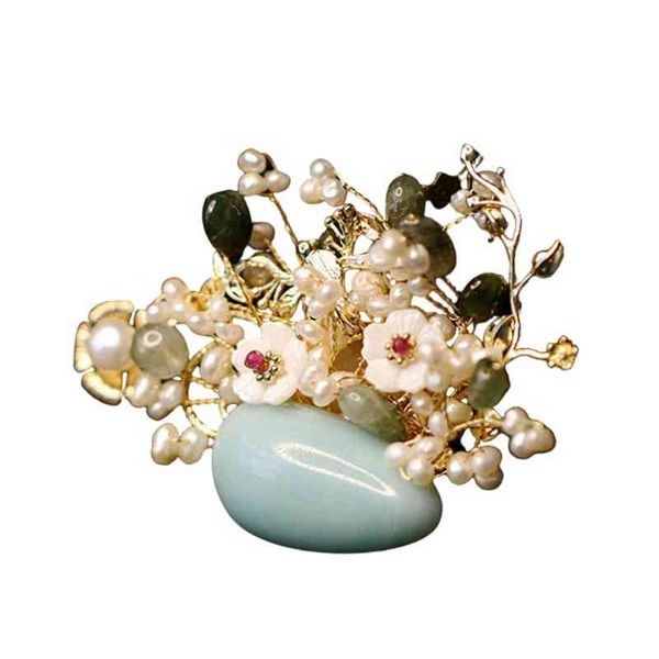 sinzry ethnic handmade natural freshwater pearl vintage dress brooches personality elegant lady jewelry accessory, Gray
sinzry ethnic handmade natural freshwater pearl vintage dress brooches personality elegant lady jewelry accessory, Gray