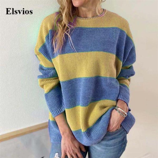 women's sweaters 2021 winter female o neck casual jumpers autumn long sleeve pullover retro patchwork women loose knitted sweater stre, White;black
women's sweaters 2021 winter female o neck casual jumpers autumn long sleeve pullover retro patchwork women loose knitted sweater stre, White;black
