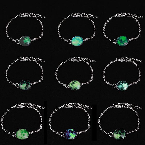 charm bracelets glowing in the dark galaxy small moon stainless bracelet for women jewelry luminous vintage link chain, Golden;silver
charm bracelets glowing in the dark galaxy small moon stainless bracelet for women jewelry luminous vintage link chain, Golden;silver