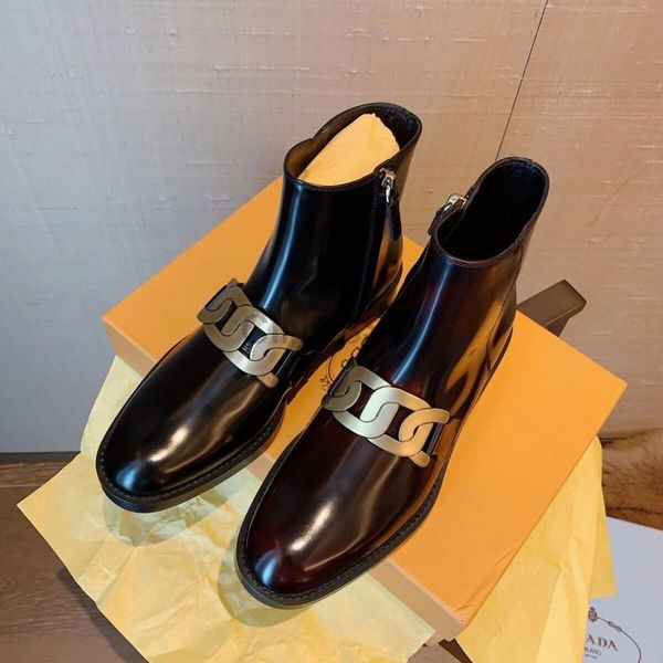 boots ankle genuine leather for women winter flat british style woman side zipper short female, Black
boots ankle genuine leather for women winter flat british style woman side zipper short female, Black
