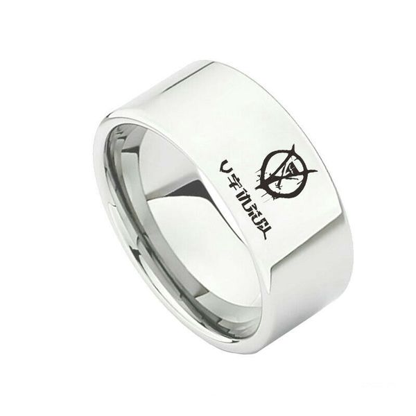 gaye fawkes v for vendetta symbol 10mm silver band stainless steel ring sz 6-13
gaye fawkes v for vendetta symbol 10mm silver band stainless steel ring sz 6-13