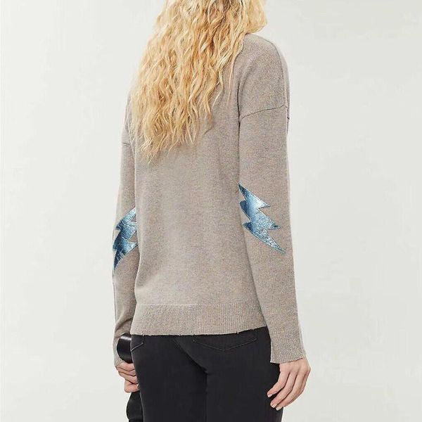women's sweaters 100% cashmere women 2021 winter autumn sheepskin patch loose sweater top, White;black
women's sweaters 100% cashmere women 2021 winter autumn sheepskin patch loose sweater top, White;black