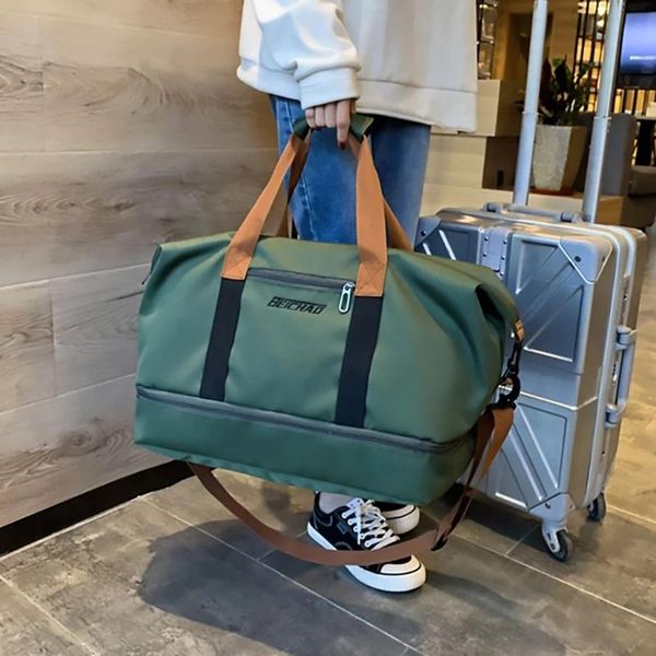 duffel bags travel large capacity storage tote waterproof voyage femme female messenger bag dry wet separation weekend trip
duffel bags travel large capacity storage tote waterproof voyage femme female messenger bag dry wet separation weekend trip