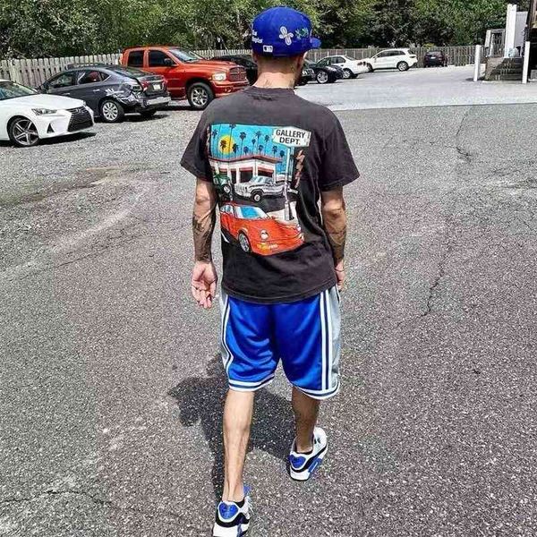 21ss gallery dept cartoon 911 racing wash destroy short sleeve vintage men's and women's t-shirt summerc3sn, White;black
21ss gallery dept cartoon 911 racing wash destroy short sleeve vintage men's and women's t-shirt summerc3sn, White;black