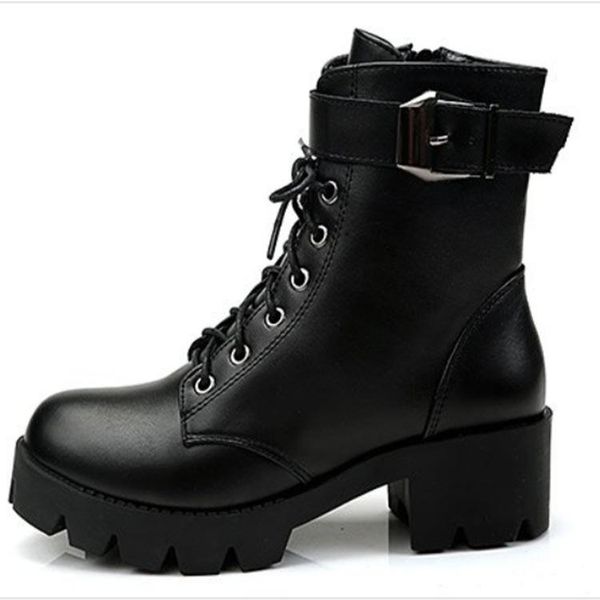 boots women soft leather outdoor shoes motorcycle street style girls high tube yuj7, Black
boots women soft leather outdoor shoes motorcycle street style girls high tube yuj7, Black