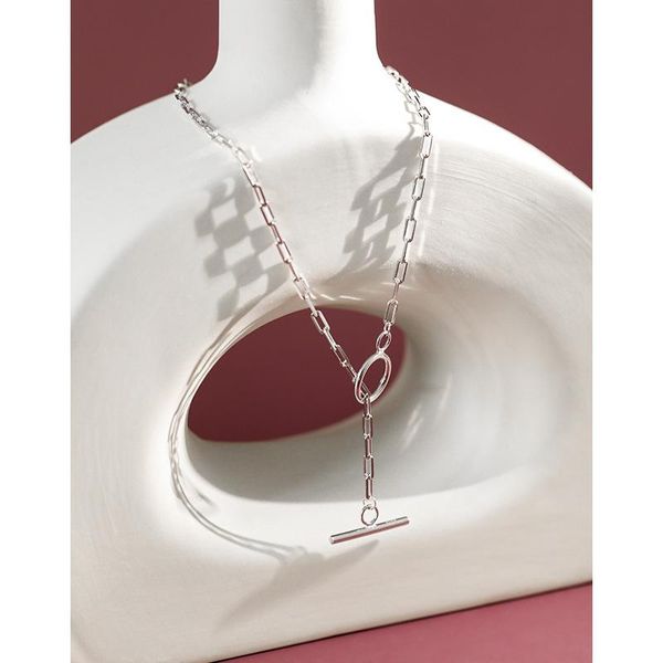 pendant necklaces s925 sterling silver necklace ins niche design personality ot buckle chain female clavicle
pendant necklaces s925 sterling silver necklace ins niche design personality ot buckle chain female clavicle