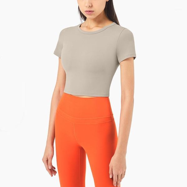 yoga outfit t-shirt women's elastic tight quick-drying running fitness t shirts crop summer nuls short sleeve sports
yoga outfit t-shirt women's elastic tight quick-drying running fitness t shirts crop summer nuls short sleeve sports