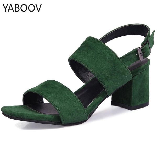 dress shoes woman pumps fashion buckle sandals comfortable high heels flock summer luxury women designers sandalias de mujer, Black
dress shoes woman pumps fashion buckle sandals comfortable high heels flock summer luxury women designers sandalias de mujer, Black