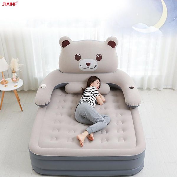 cartoon bear inflatable travel bed camping picnic park air mattress portable lazy couch household double thickening mat baby cribs
cartoon bear inflatable travel bed camping picnic park air mattress portable lazy couch household double thickening mat baby cribs