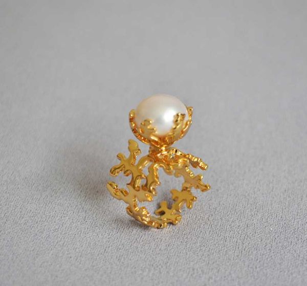cluster rings csxjd selling copper tree branch coral freshwater pearl ring, Golden;silver
cluster rings csxjd selling copper tree branch coral freshwater pearl ring, Golden;silver
