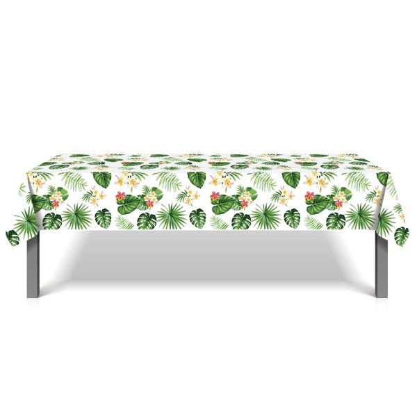 disposable dinnerware 130x220cm pe summer green palm leaves tablecloth hawaii party tablecover tableware happy birthday decorations
disposable dinnerware 130x220cm pe summer green palm leaves tablecloth hawaii party tablecover tableware happy birthday decorations