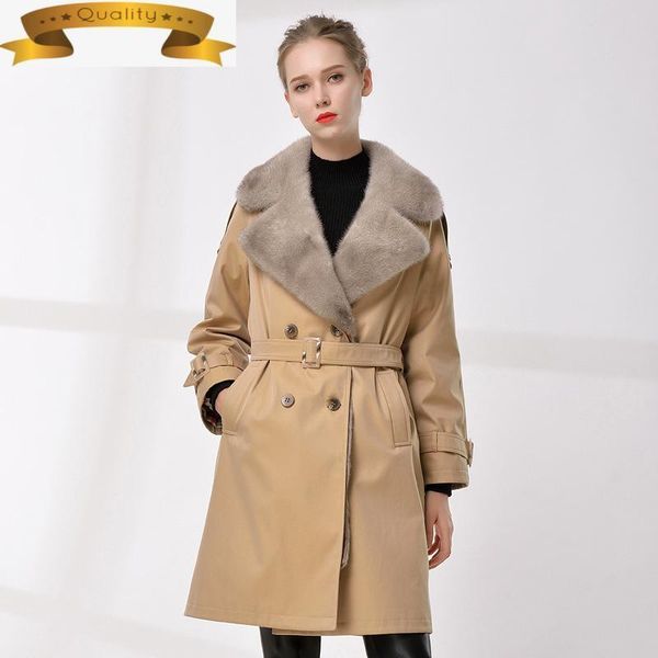 women's fur & faux coat female real mink korean winter jacket women parkas fashion clothing 2021 mujeres abrigos e11-1024 pph1111, Black
women's fur & faux coat female real mink korean winter jacket women parkas fashion clothing 2021 mujeres abrigos e11-1024 pph1111, Black