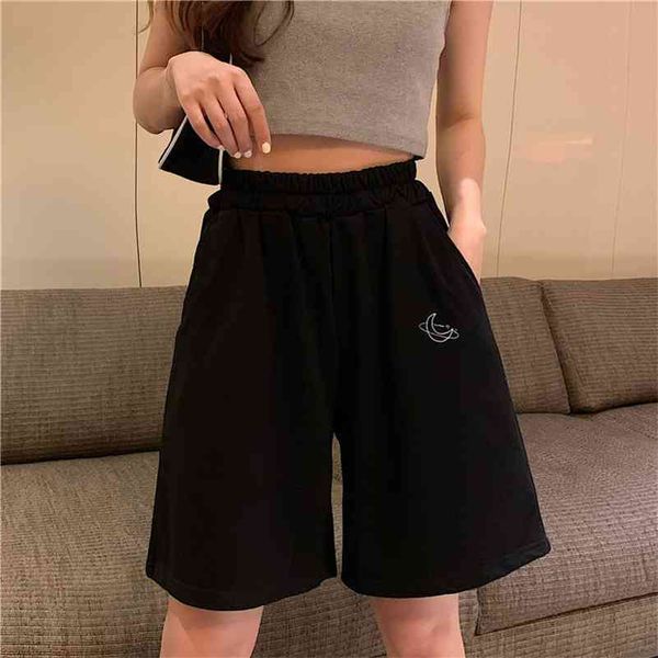 shorts women summer loose 3xl solid embroidery bf wide-leg knee-length harajuku casual simple high elastic waist loose clothing 210625, White;black
shorts women summer loose 3xl solid embroidery bf wide-leg knee-length harajuku casual simple high elastic waist loose clothing 210625, White;black