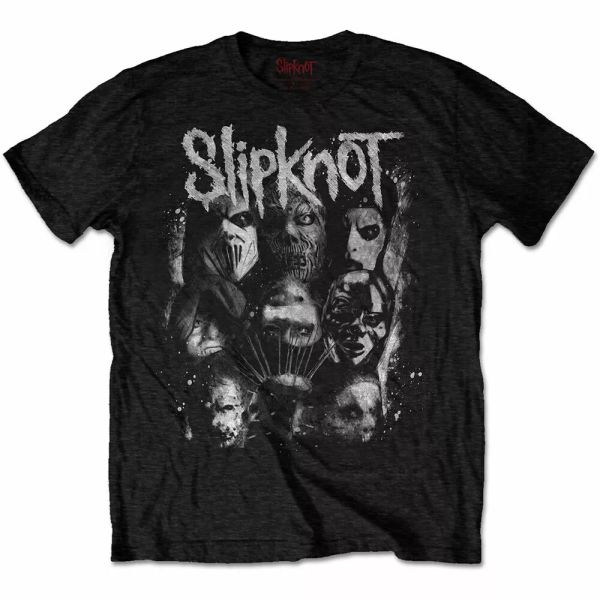 official slipknot t shirt we are not your kind splatter black rock metal wanyk, White;black
official slipknot t shirt we are not your kind splatter black rock metal wanyk, White;black