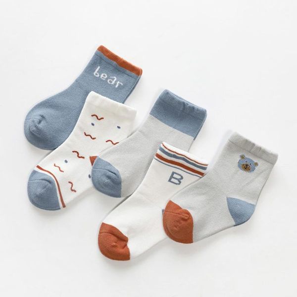 spring autumn baby children socks 5 pairs set for boys girls combed cotton cartoon loose mouth middle tube, Pink;yellow
spring autumn baby children socks 5 pairs set for boys girls combed cotton cartoon loose mouth middle tube, Pink;yellow