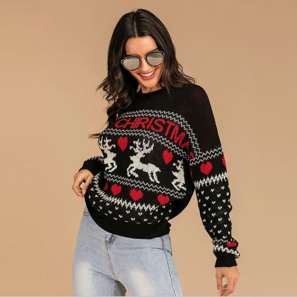women's sweaters woman christmas o-neck pullovers winter clothes women pull sweter pulls femme autumn jersey mujer invierno, White;black
women's sweaters woman christmas o-neck pullovers winter clothes women pull sweter pulls femme autumn jersey mujer invierno, White;black