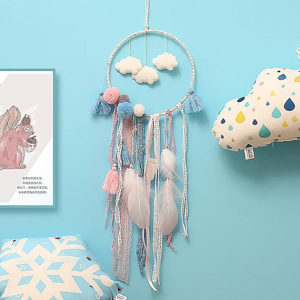 diy dream catcher kit blue pink dreamcatcher with light decorative white cloud hanging ornaments for women kids room decor gifts
diy dream catcher kit blue pink dreamcatcher with light decorative white cloud hanging ornaments for women kids room decor gifts