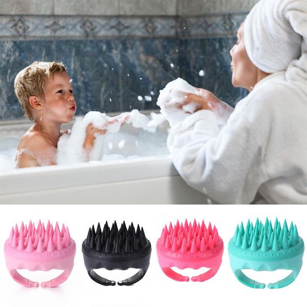 hair brushes silicone washing comb handhold scalp head massager cleaning tool care for women pet, Silver
hair brushes silicone washing comb handhold scalp head massager cleaning tool care for women pet, Silver
