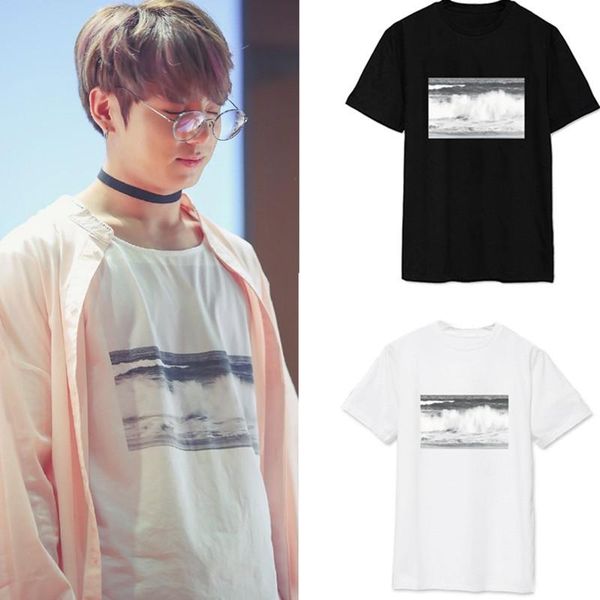 women's t-shirt kpop clothes jungkook hip hop tshirt korean style women/men short sleeve tee shirt femme harajuku summer dropship, White
women's t-shirt kpop clothes jungkook hip hop tshirt korean style women/men short sleeve tee shirt femme harajuku summer dropship, White