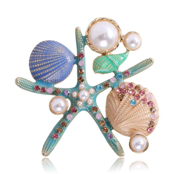 pins, brooches wybu creative enamel starfish scallop brooch alloy cartoon marine life personalized clothing pin 2021 broche, Gray
pins, brooches wybu creative enamel starfish scallop brooch alloy cartoon marine life personalized clothing pin 2021 broche, Gray