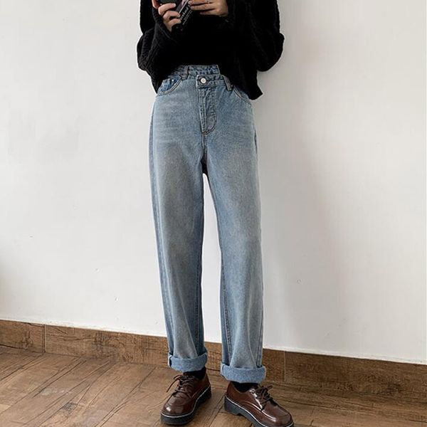 women's jeans woman breech breeches high waist clothes wide leg denim blue streetwear vintage quality autumn fashion harajuku slacks st
women's jeans woman breech breeches high waist clothes wide leg denim blue streetwear vintage quality autumn fashion harajuku slacks st
