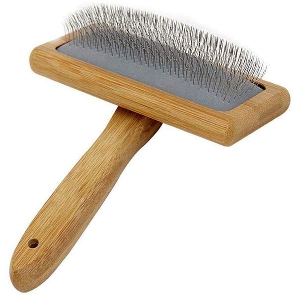 yingte slicker dog grooming brush,pet professional shedding tools cat long pin brush with non-slip handle
yingte slicker dog grooming brush,pet professional shedding tools cat long pin brush with non-slip handle
