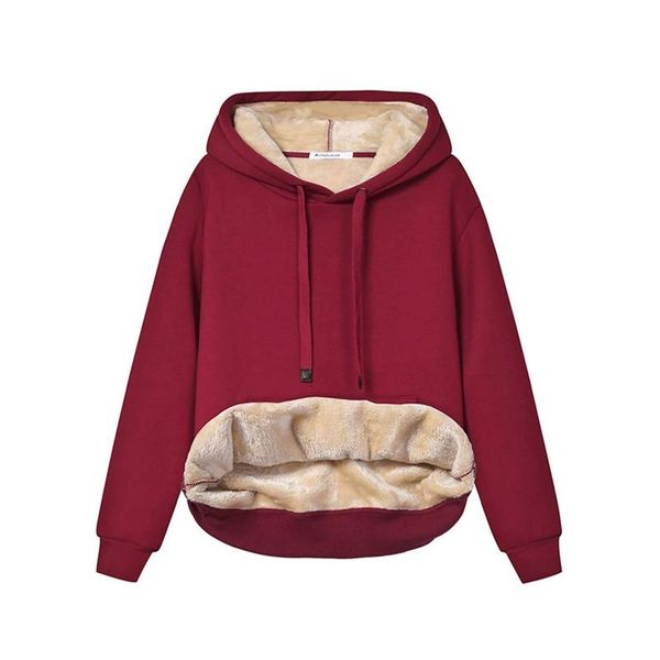 women warm sweatshirt hooded cotton pullover fashion long sleeve solid color 2021 winter casual female hoodie women's hoodies & sweatsh, Black
women warm sweatshirt hooded cotton pullover fashion long sleeve solid color 2021 winter casual female hoodie women's hoodies & sweatsh, Black