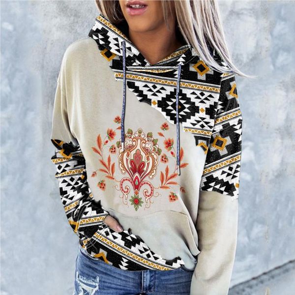 women's hoodies & sweatshirts vintage autumn womens ethnic print sweatshirt hoodie casual long sleeve pullover, Black
women's hoodies & sweatshirts vintage autumn womens ethnic print sweatshirt hoodie casual long sleeve pullover, Black