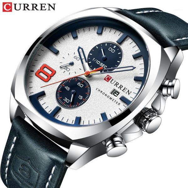 fashion curren watch men men's quartz sports casual waterproof watches gift for wristwatches, Slivery;brown
fashion curren watch men men's quartz sports casual waterproof watches gift for wristwatches, Slivery;brown
